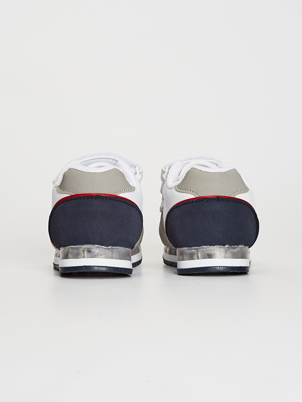 Светящиеся повседневные спортивные кроссовки с застежкой-липучкой для малышей мальчиков-4