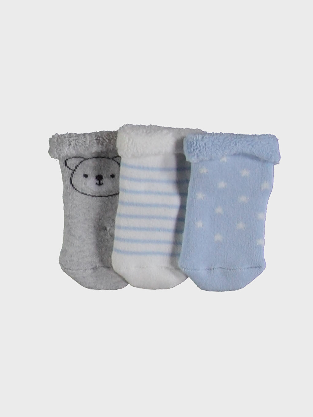 Комплект из 3-х пар носков до щиколотки для малышей мальчиков
