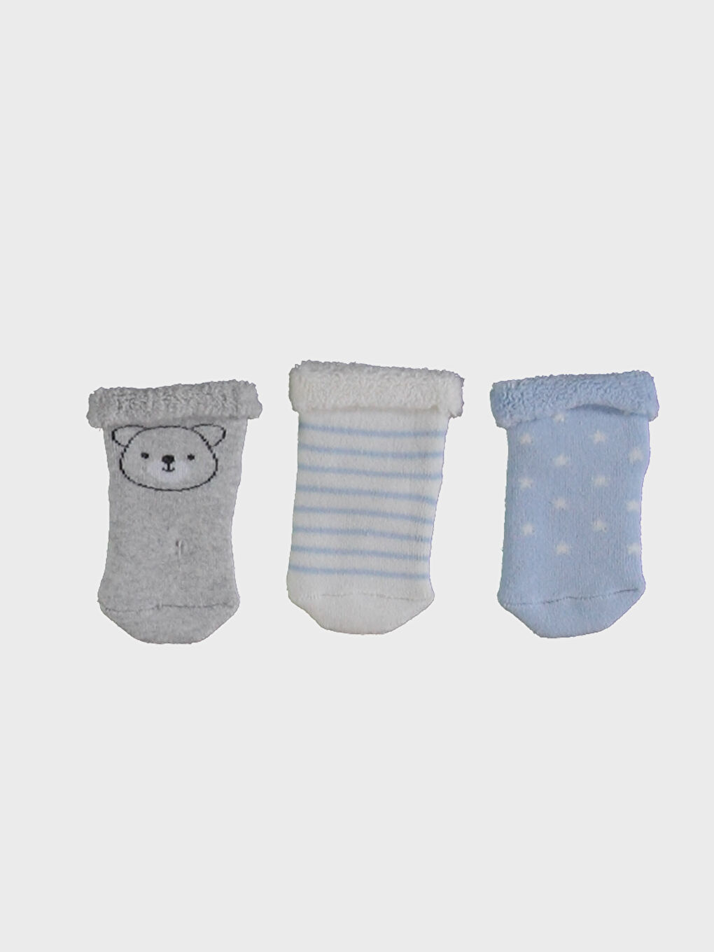 Комплект из 3-х пар носков до щиколотки для малышей мальчиков-1