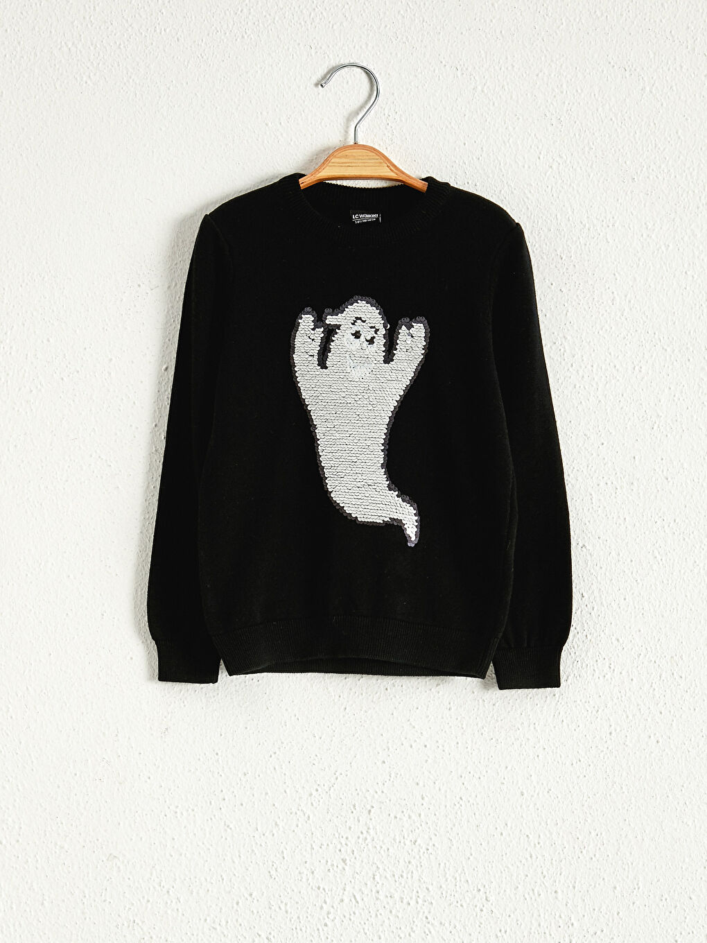 LCW Kids Doppelseitiger Pailletten-Trikotpullover für Jungen -0WG877Z4-CVL
