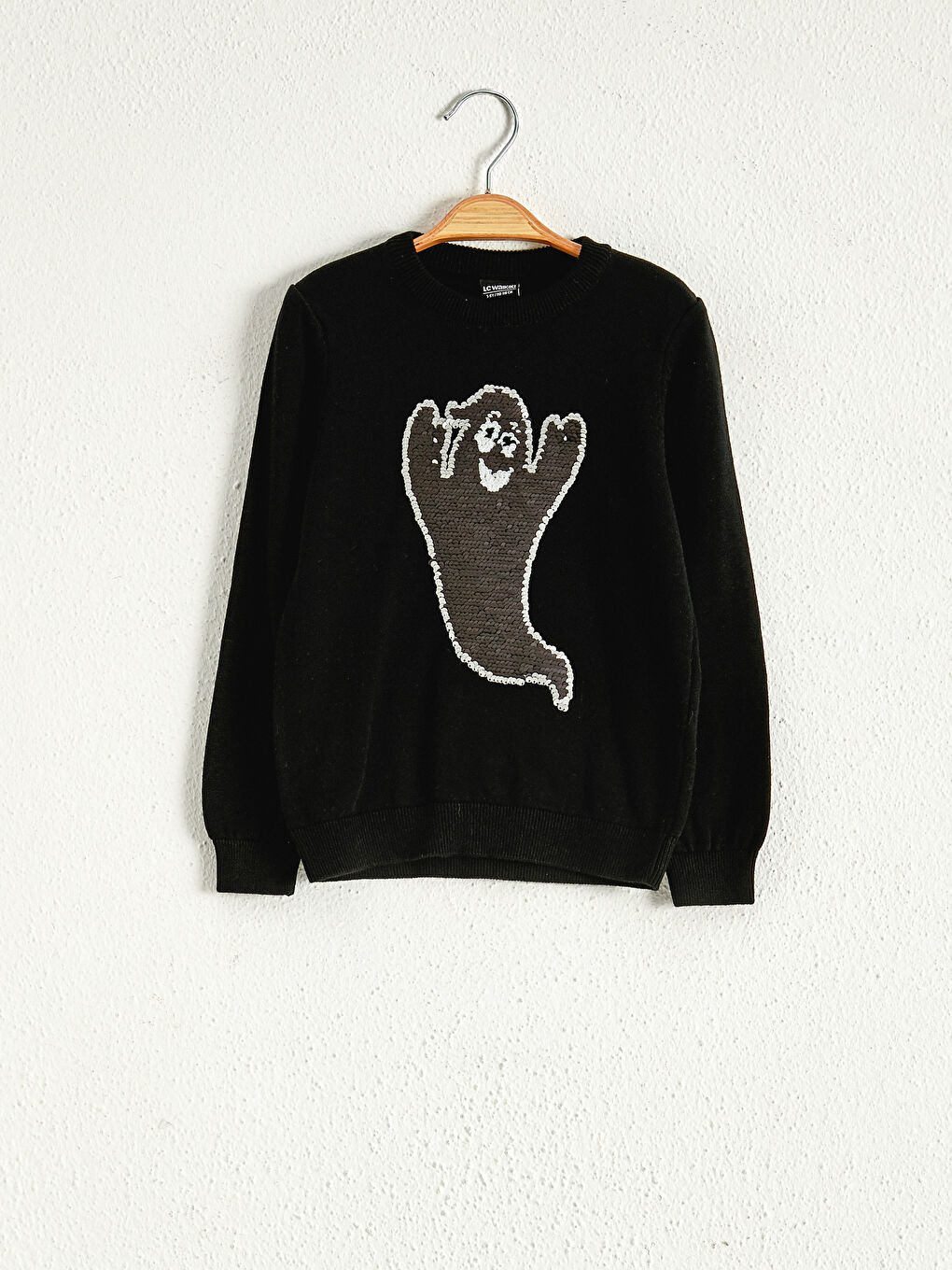 LCW Kids Doppelseitiger Pailletten-Trikotpullover für Jungen -0WG877Z4-CVL
