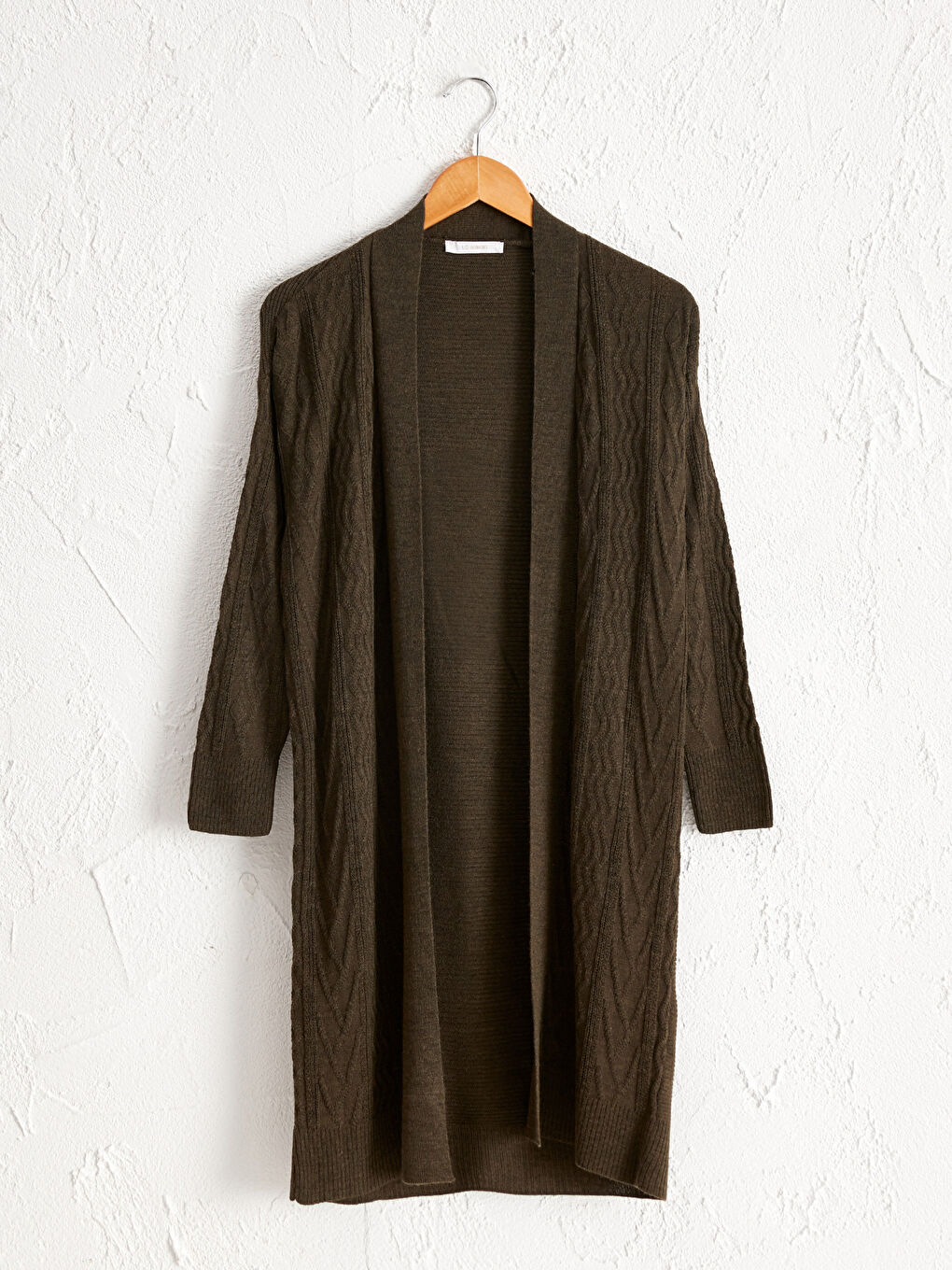 كارديجان تريكو خفيف بنقشة ذاتية