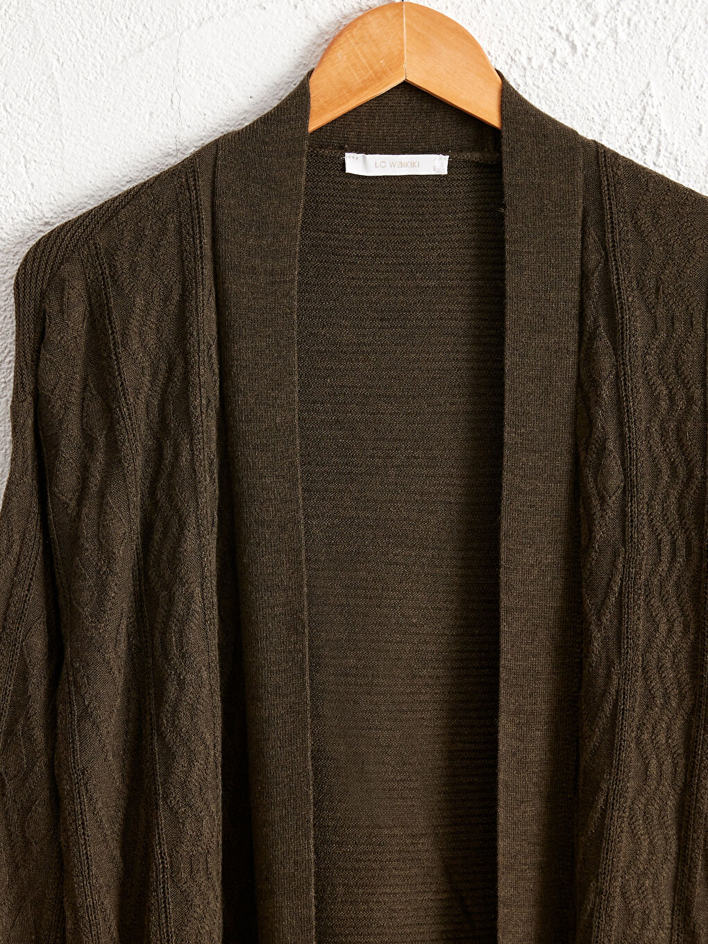 كارديجان تريكو خفيف بنقشة ذاتية-2