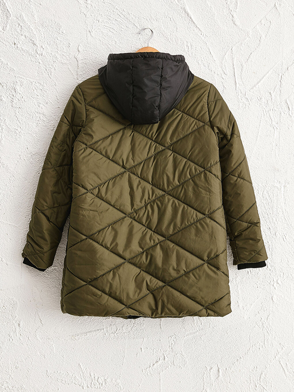 Palton scurt funcțional gros pentru gravide-1