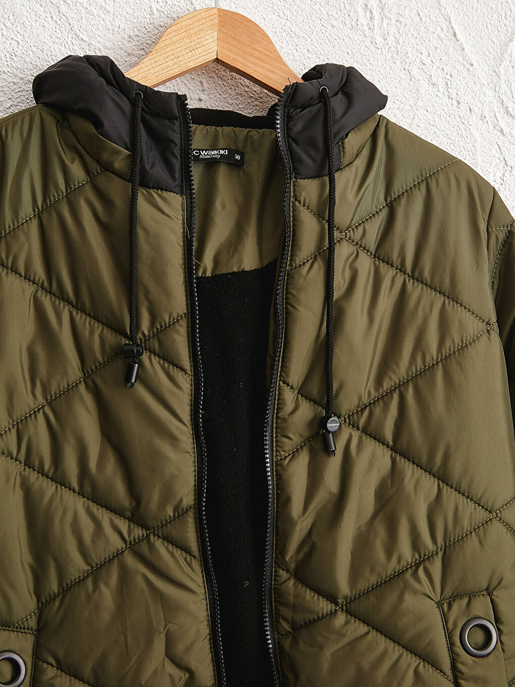 Palton scurt funcțional gros pentru gravide-2
