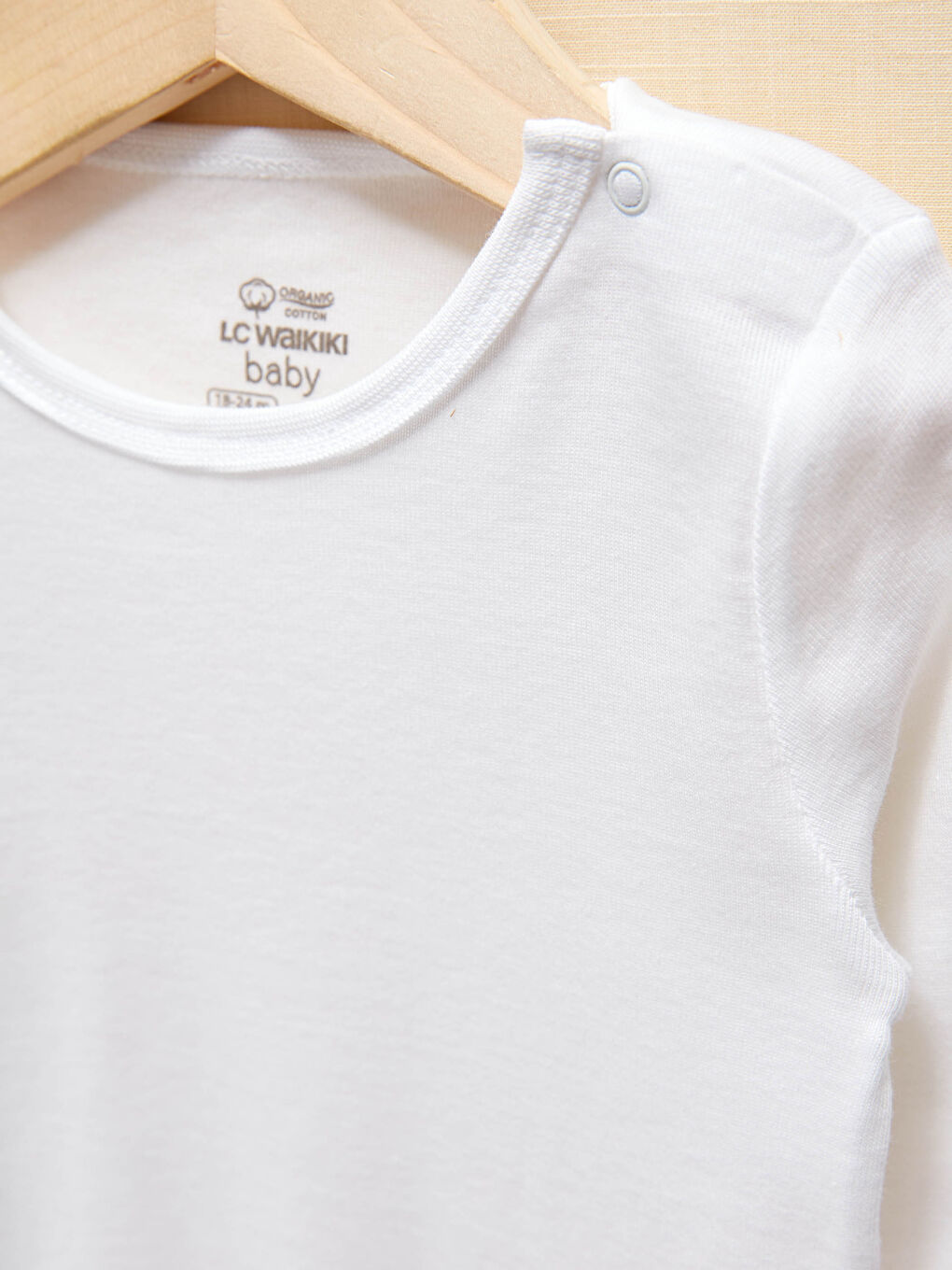 Baby Girl Organic Cotton Snap Bodysuit 2 Pieces-1