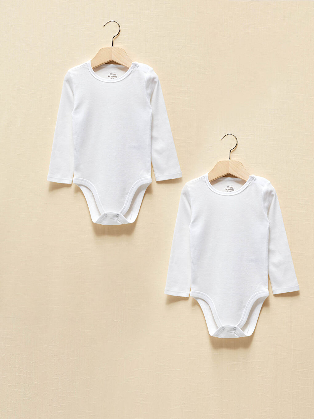 Baby Girl Organic Cotton Snap Bodysuit 2 Pieces