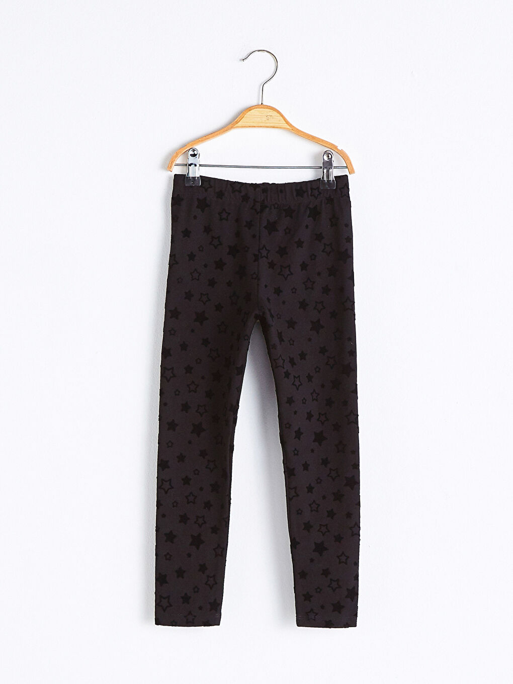 Siyah Kız Çocuk Pamuklu Tayt