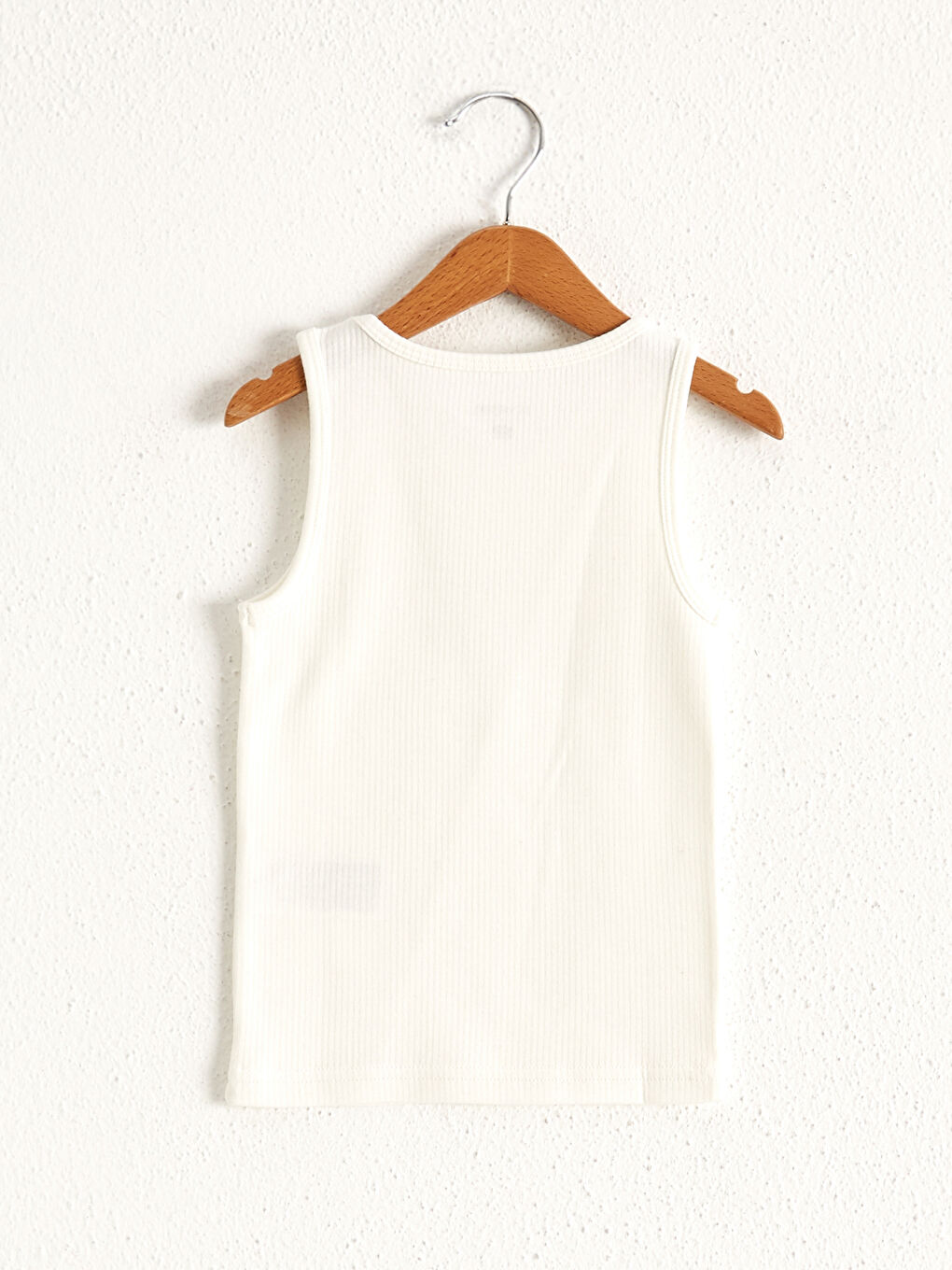 Ekru Bisiklet Yaka Erkek Çocuk İçlik-1