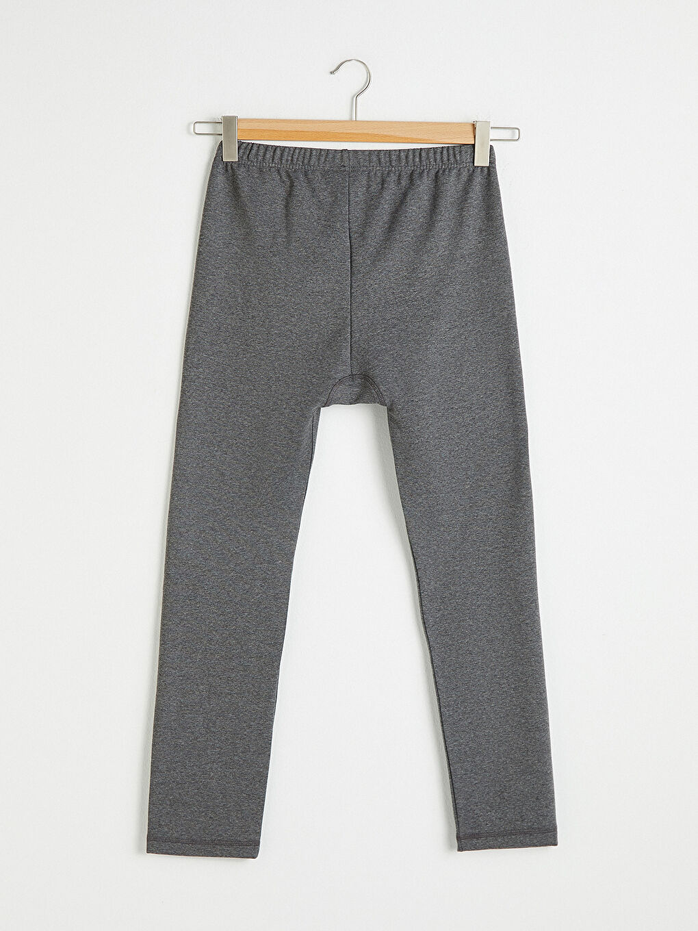 Antrasit Standart Kalıp Termal Pijama Alt-4