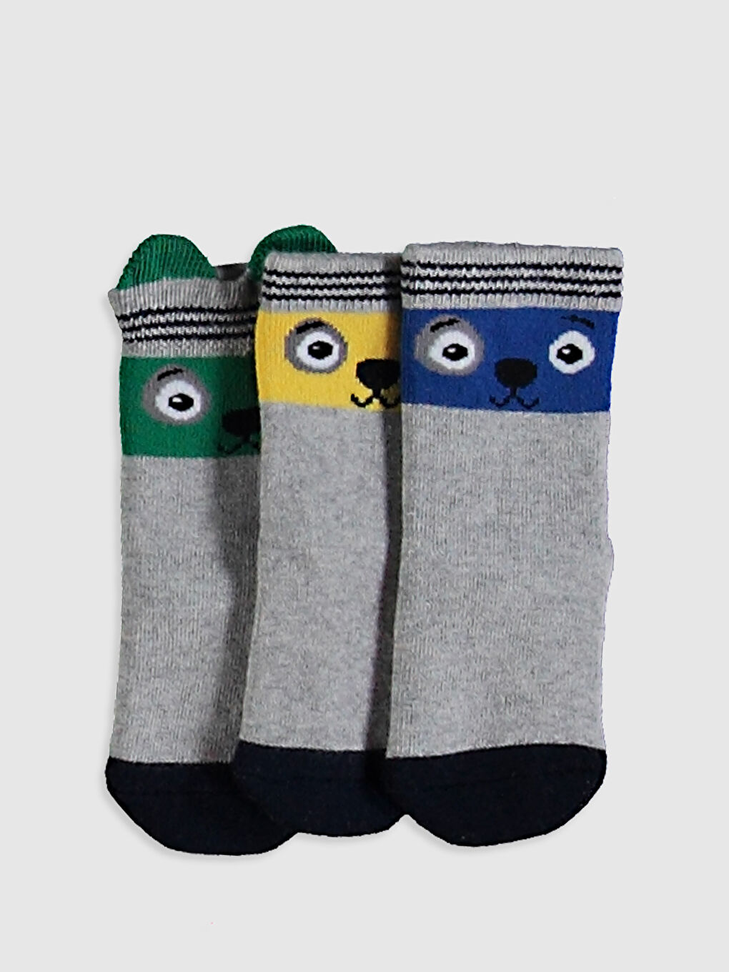 Комплект из 3-х пар носков до щиколотки для малышей мальчиков