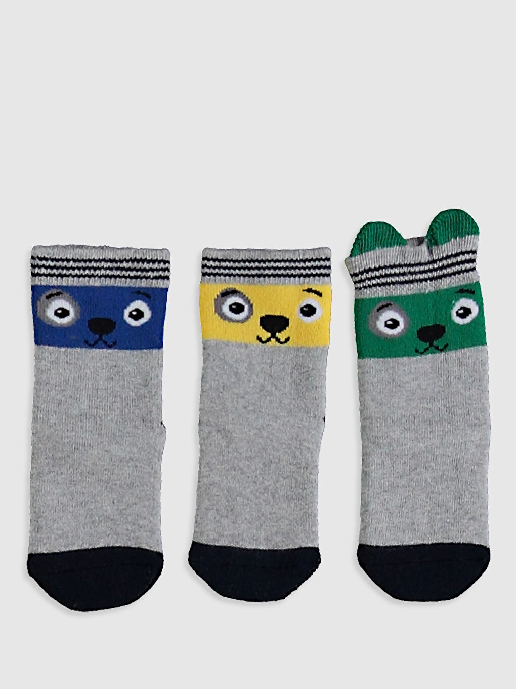 Комплект из 3-х пар носков до щиколотки для малышей мальчиков-1