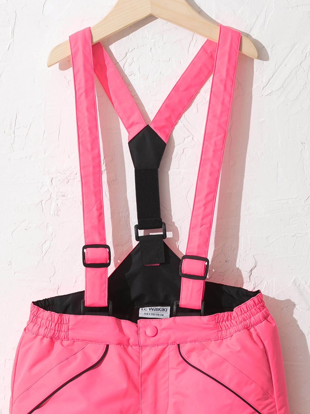 Pembe Kız Çocuk Kayak Pantolon-2