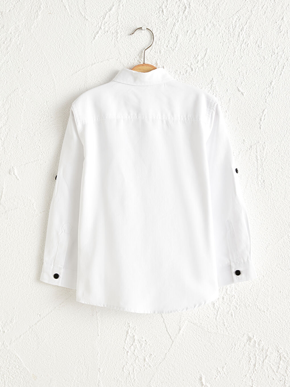 Beyaz Erkek Çocuk Atatürk İmzalı Gömlek-2