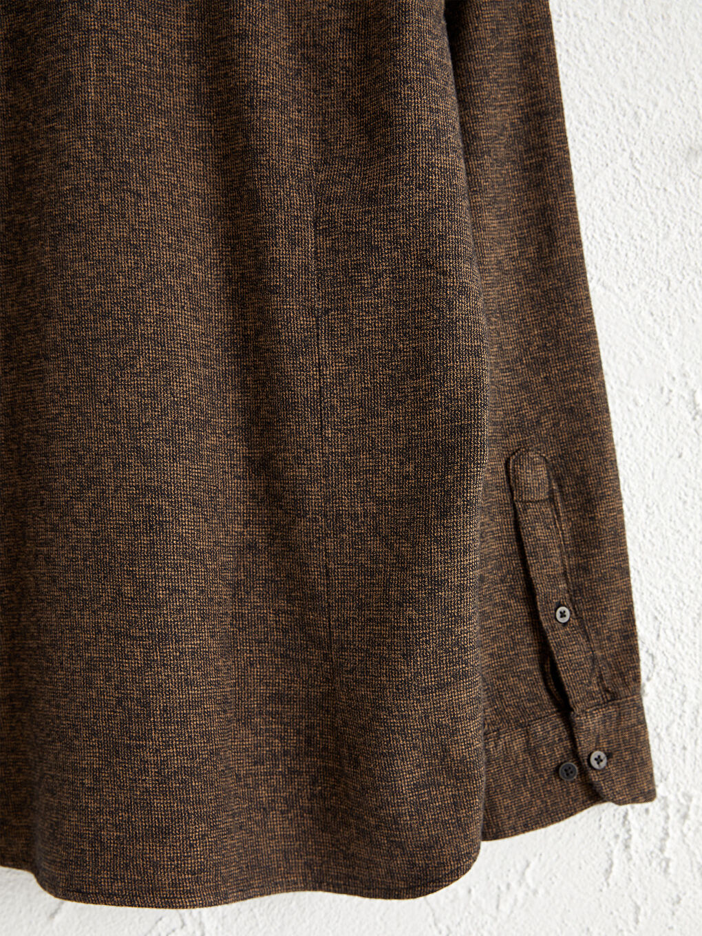 ерлерге арналған тар пішім ұзын жең добби матасы жейде-3