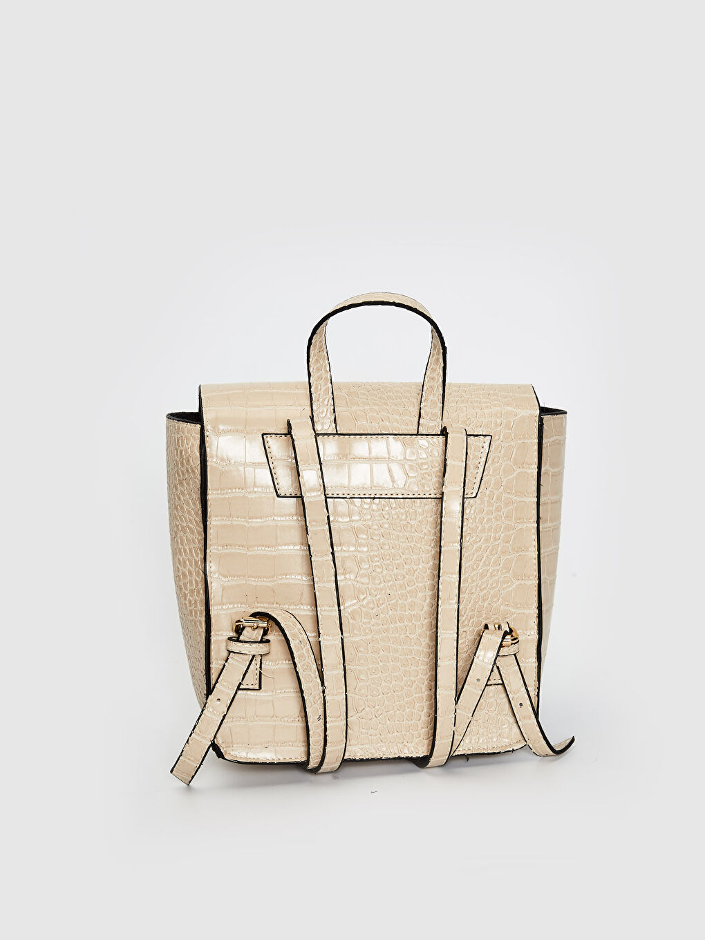 حقيبة ظهر بنقشة الكروكو-1