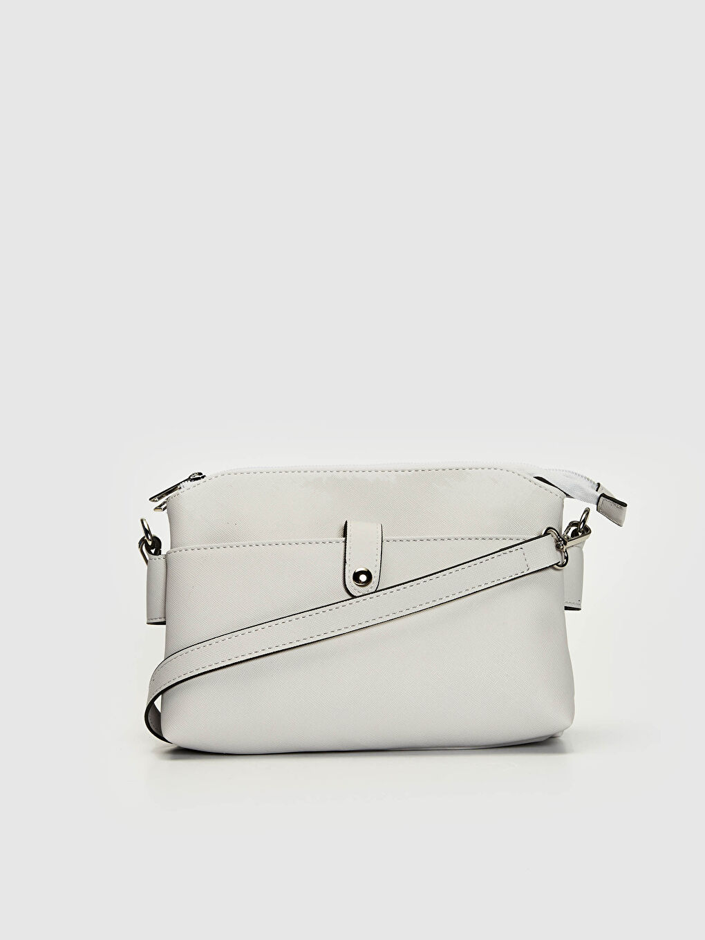 حقيبة متعددة الأقسام بمظهر جلد-2