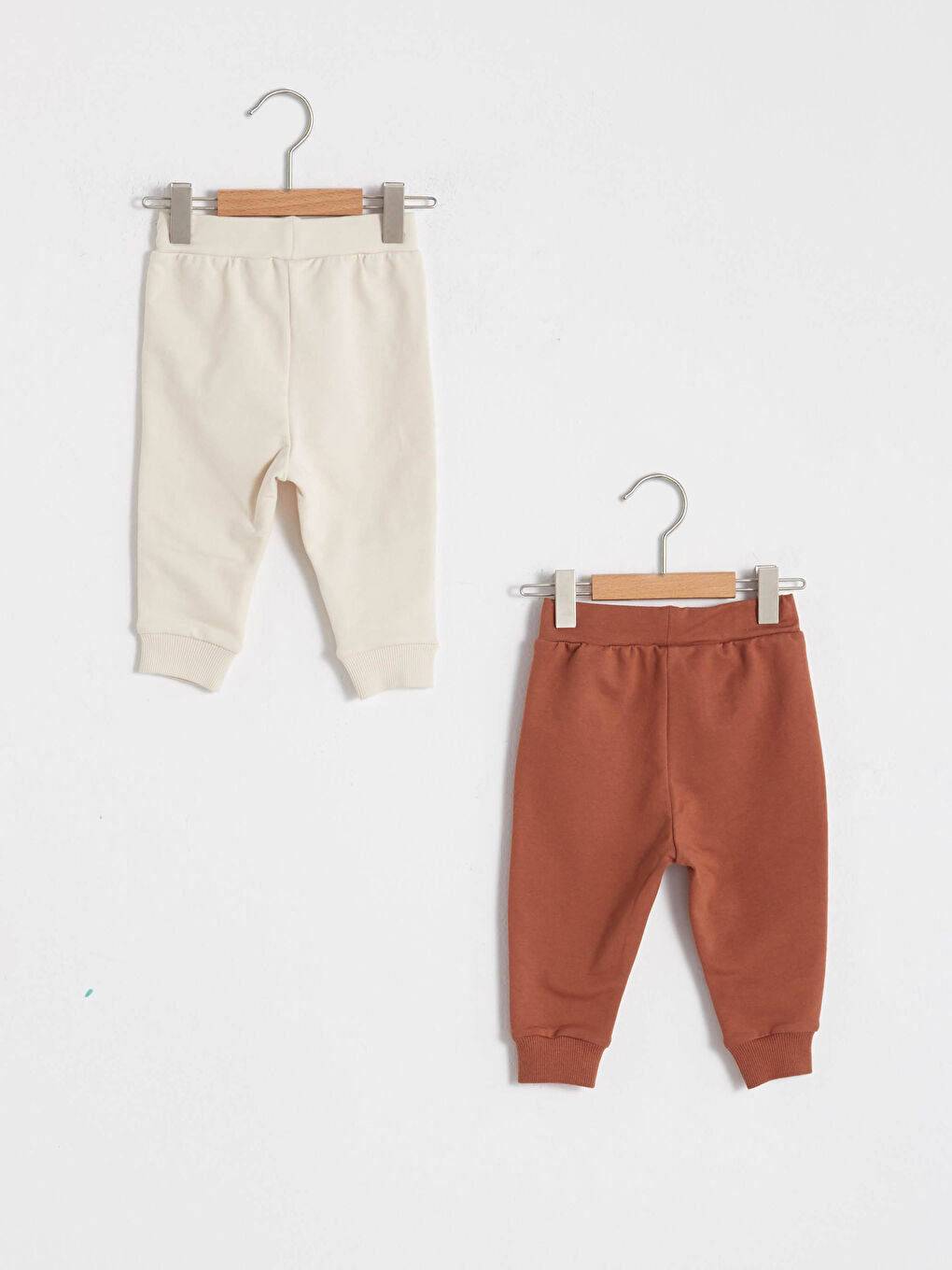 Bej Erkek Bebek Pantolon 2'li-1