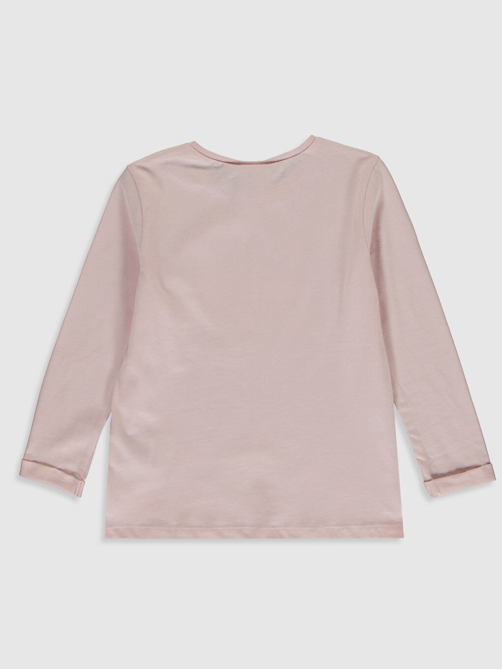 Футболка з принтом для дівчаток з бавовни-1