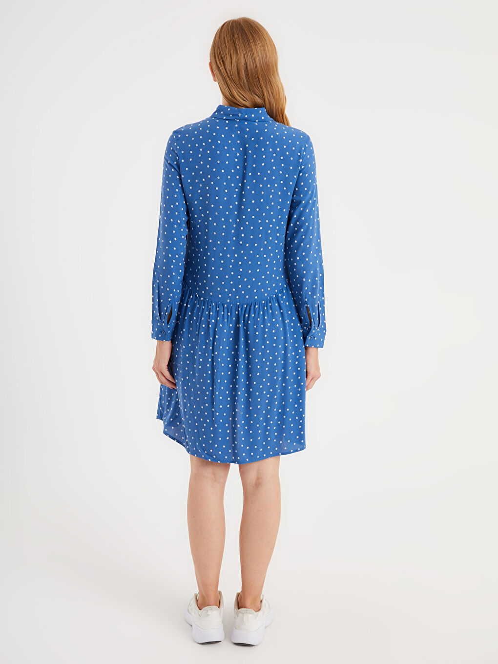 LCWAIKIKI Maternity Gemustertes Viskose Umstandskleid -0WH407Z8-LQQ