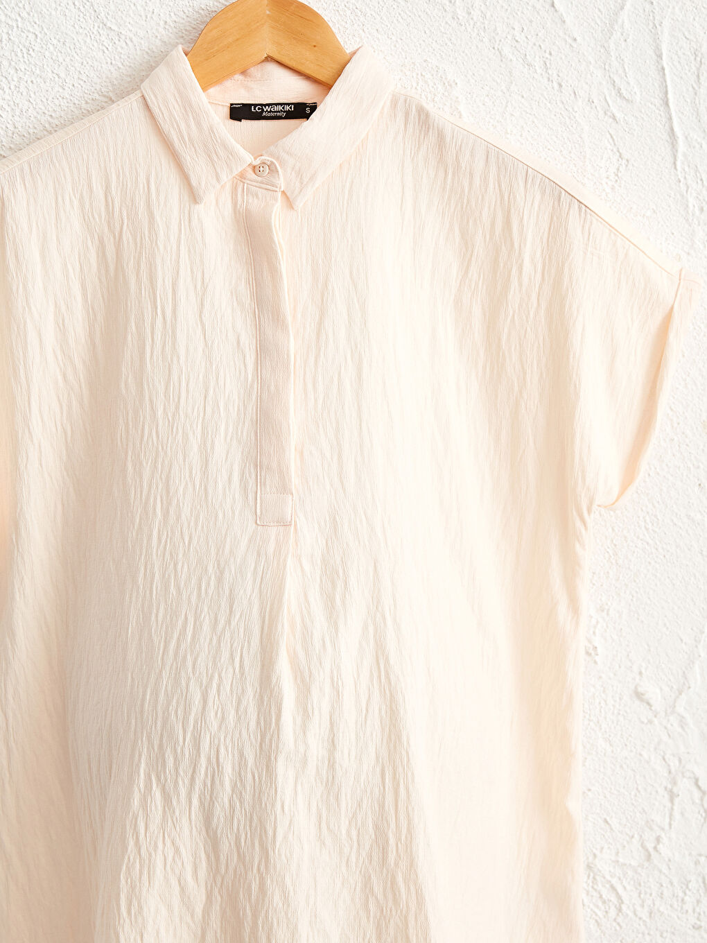 Bluză pentru gravide din material texturat-2