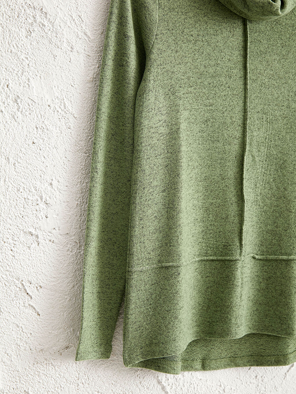 Self-Patterned and Mock Turtleneck Jumper-8