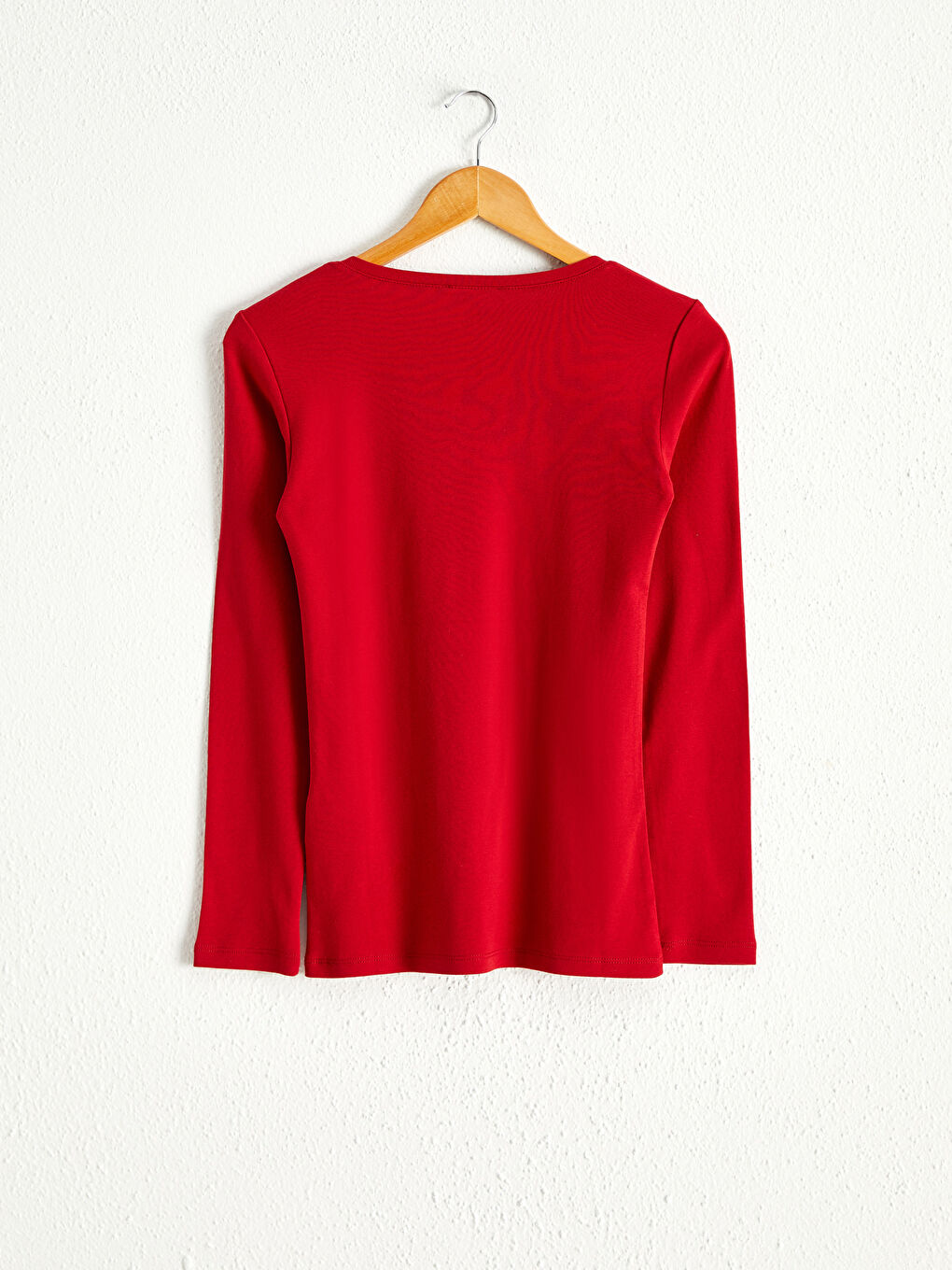 Crew Neck Cotton Basic T-Shirt-1