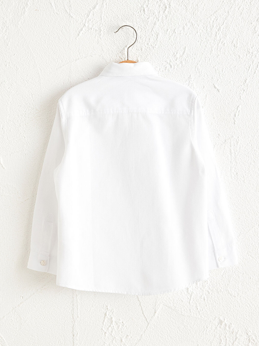 Boy's Long Sleeve Twill Shirt-1