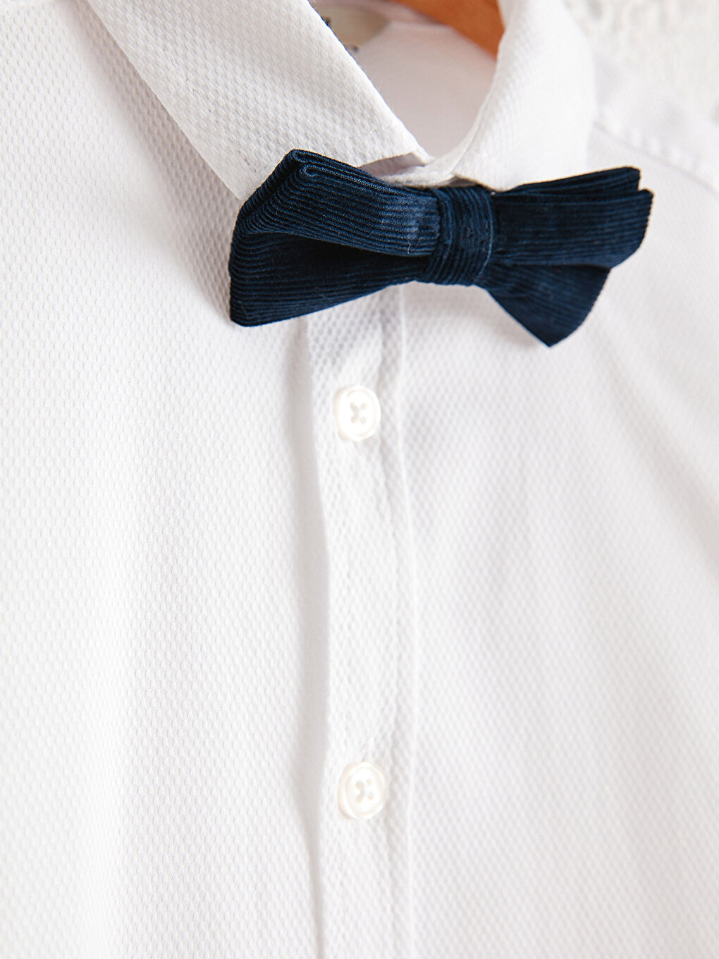 Boy's Long Sleeve Twill Shirt-2