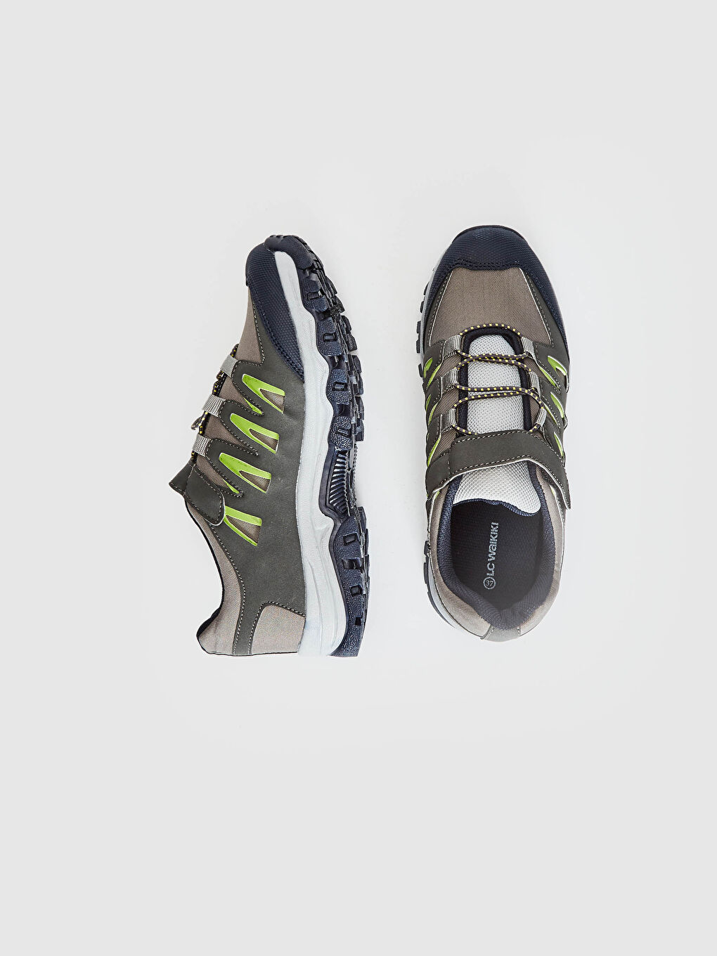 Gri Erkek Çocuk Trekking Ayakkabı-2