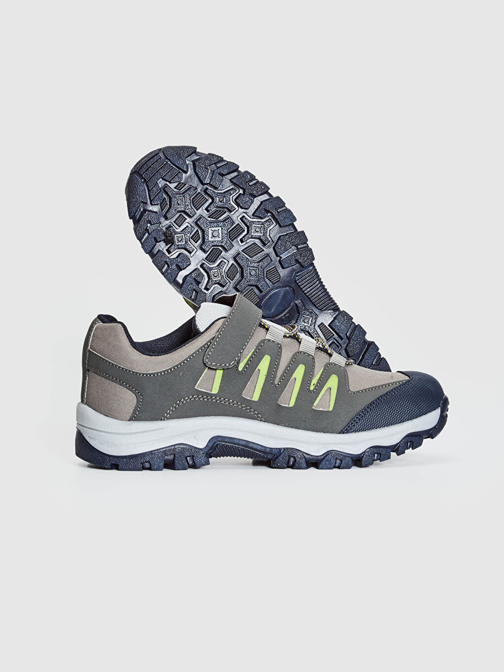 Gri Erkek Çocuk Trekking Ayakkabı-3