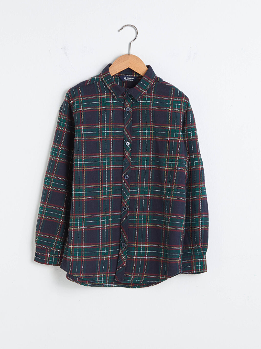 Рубашка в клетку для мальчика