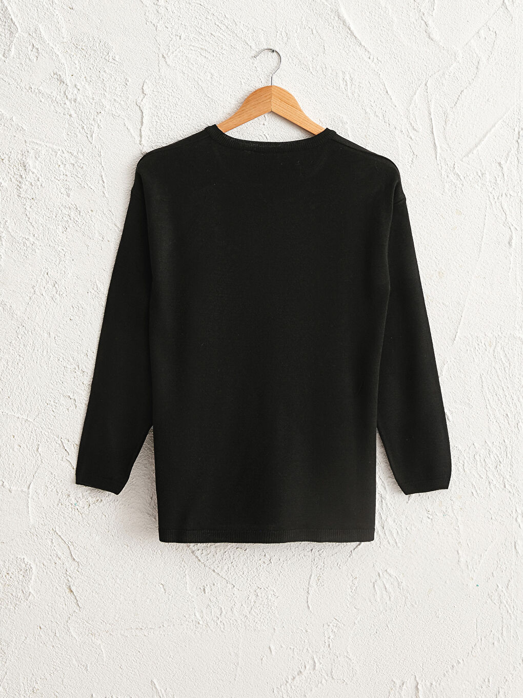 Свободный Трикотажный Джемпер С Блестками-1