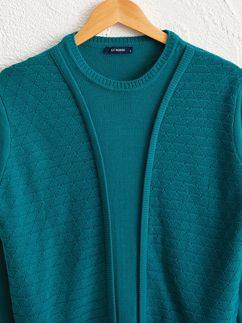 LCW Grace Self-Patterned Tricot Jumper -0WH710Z8-D1B