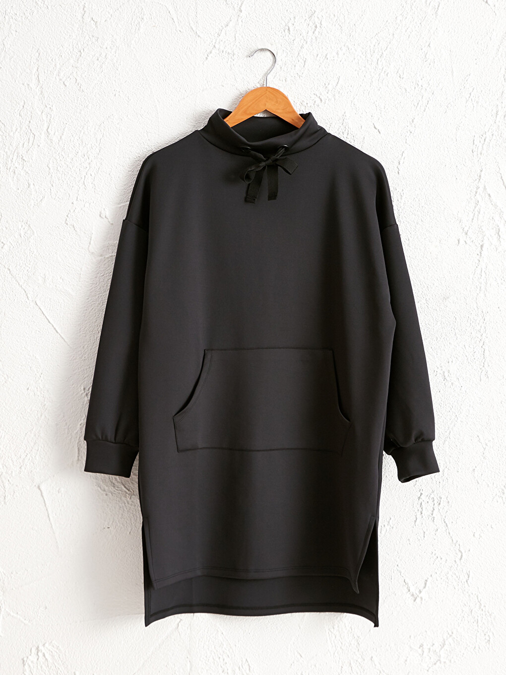 Vertical Collar Oversize Sweatshirt