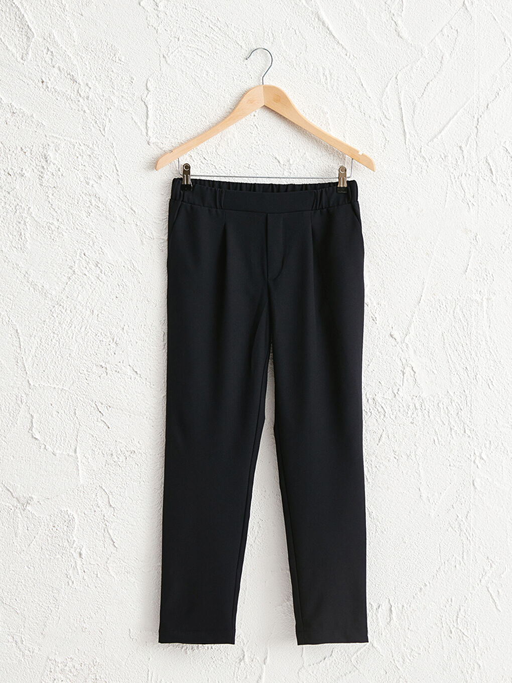 Elastic Waist Harem Trousers