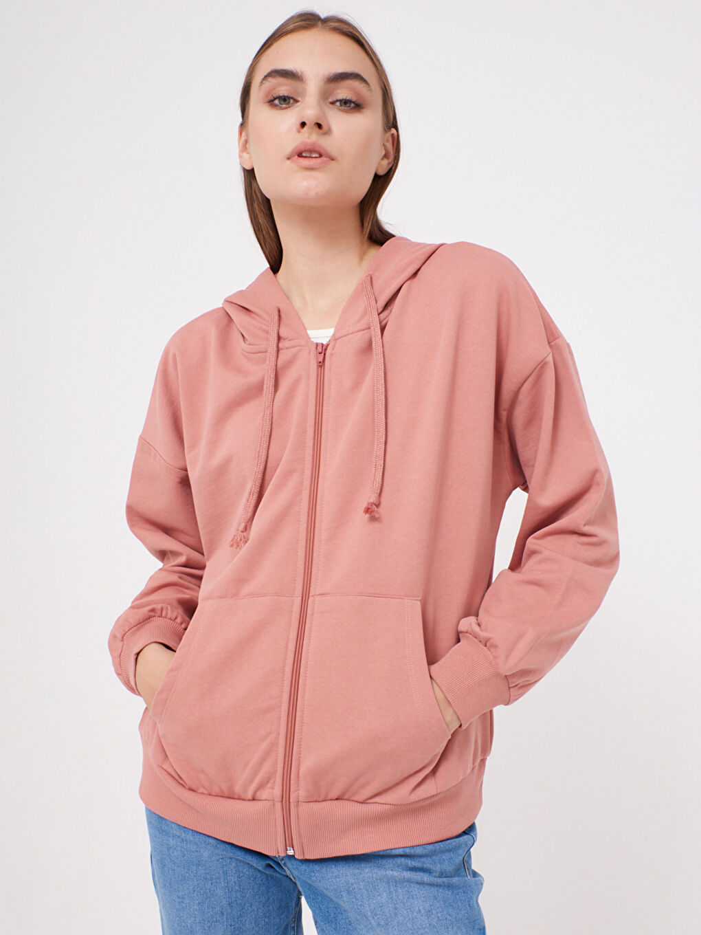 Zip-Down Hoodie