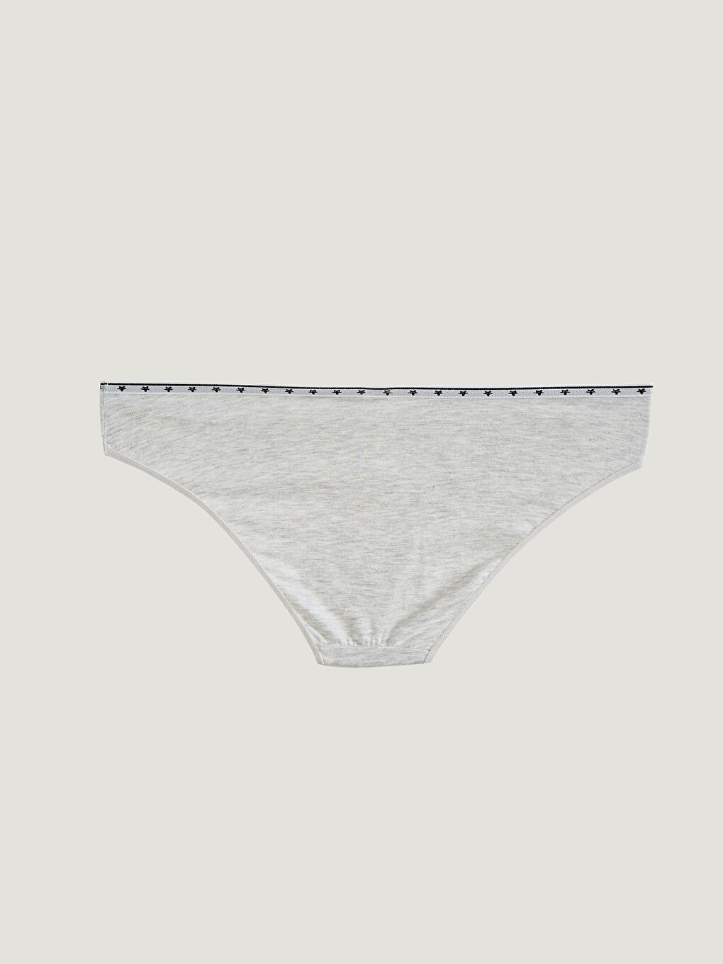 Gri Klasik Külot 3'lü-4