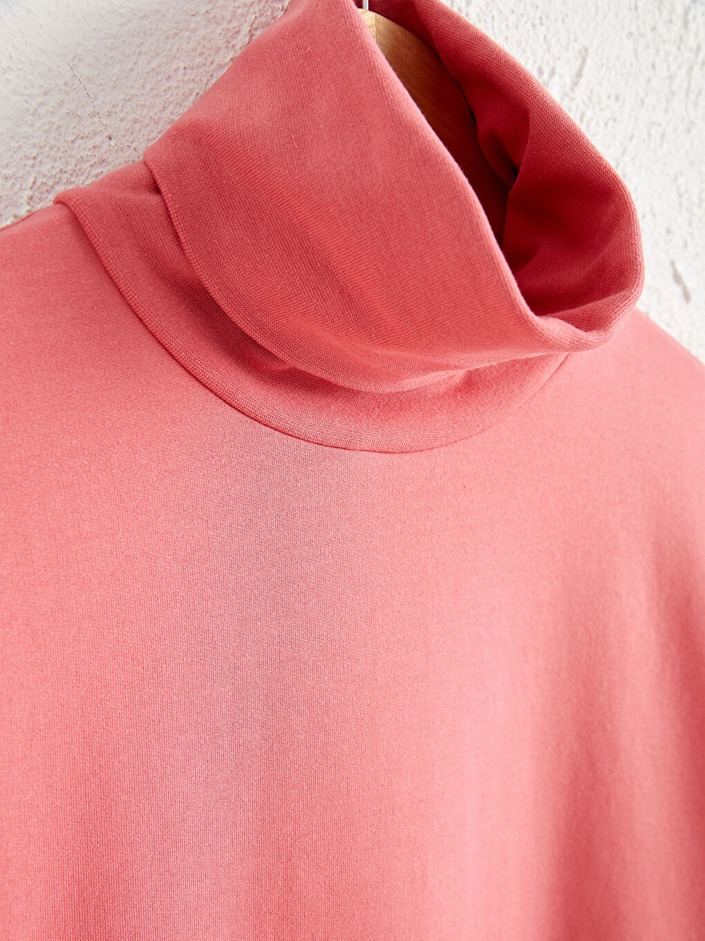 LCW Vision Sweatshirt mit Slogan-Print und Stehkragen -0WI028Z8-GVC