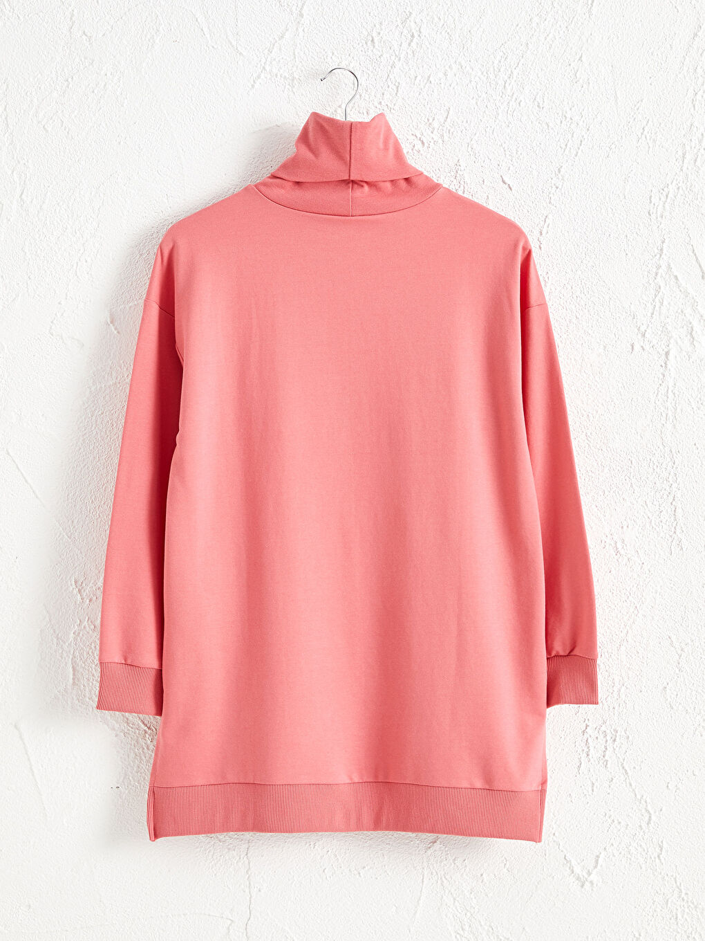 LCW Vision Sweatshirt mit Slogan-Print und Stehkragen -0WI028Z8-GVC