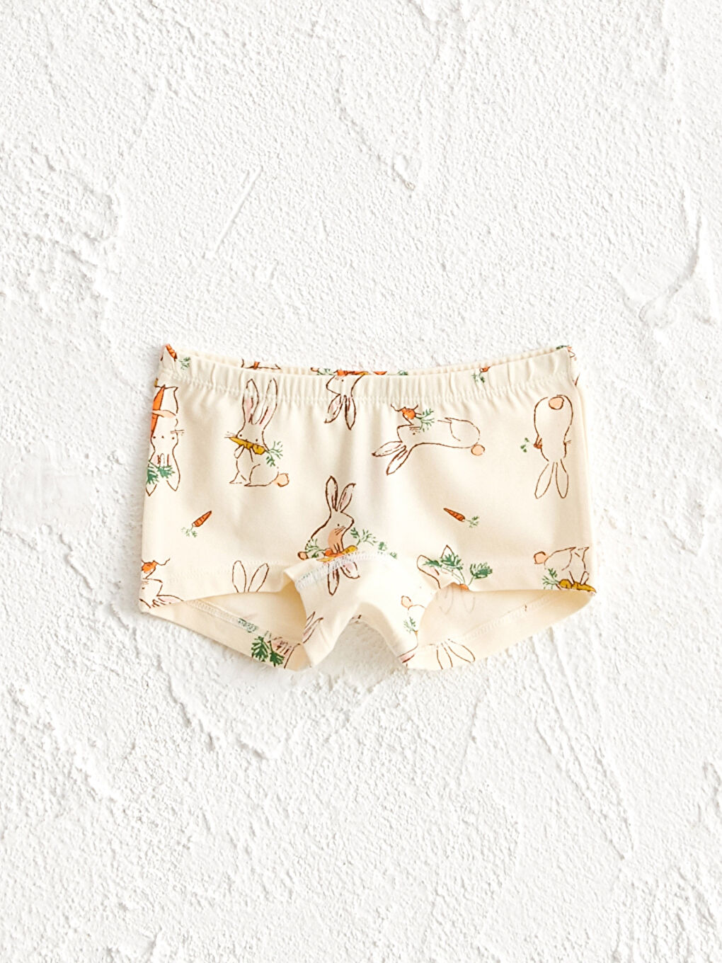 Mavi Kız Çocuk Boxer 3'lü-4