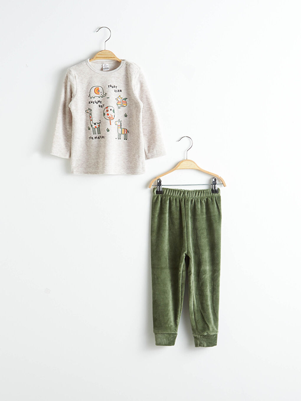 Ensemble de pyjama imprimé bébé garçon