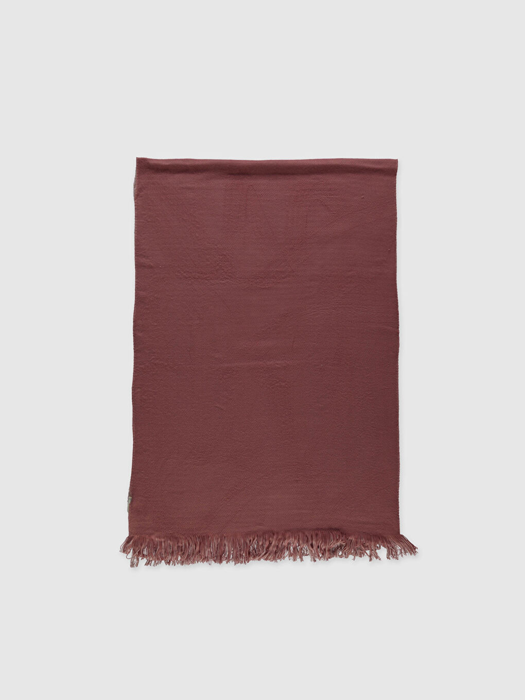 LCW ACCESSORIES Double Sided Fringed Acrylic Scarf -0WI178Z8-DMT