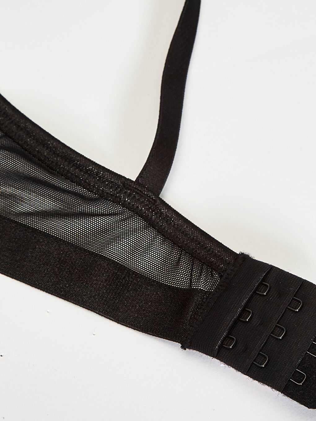 Siyah Saten Dantelli Balenli Fantezi Sütyen-2