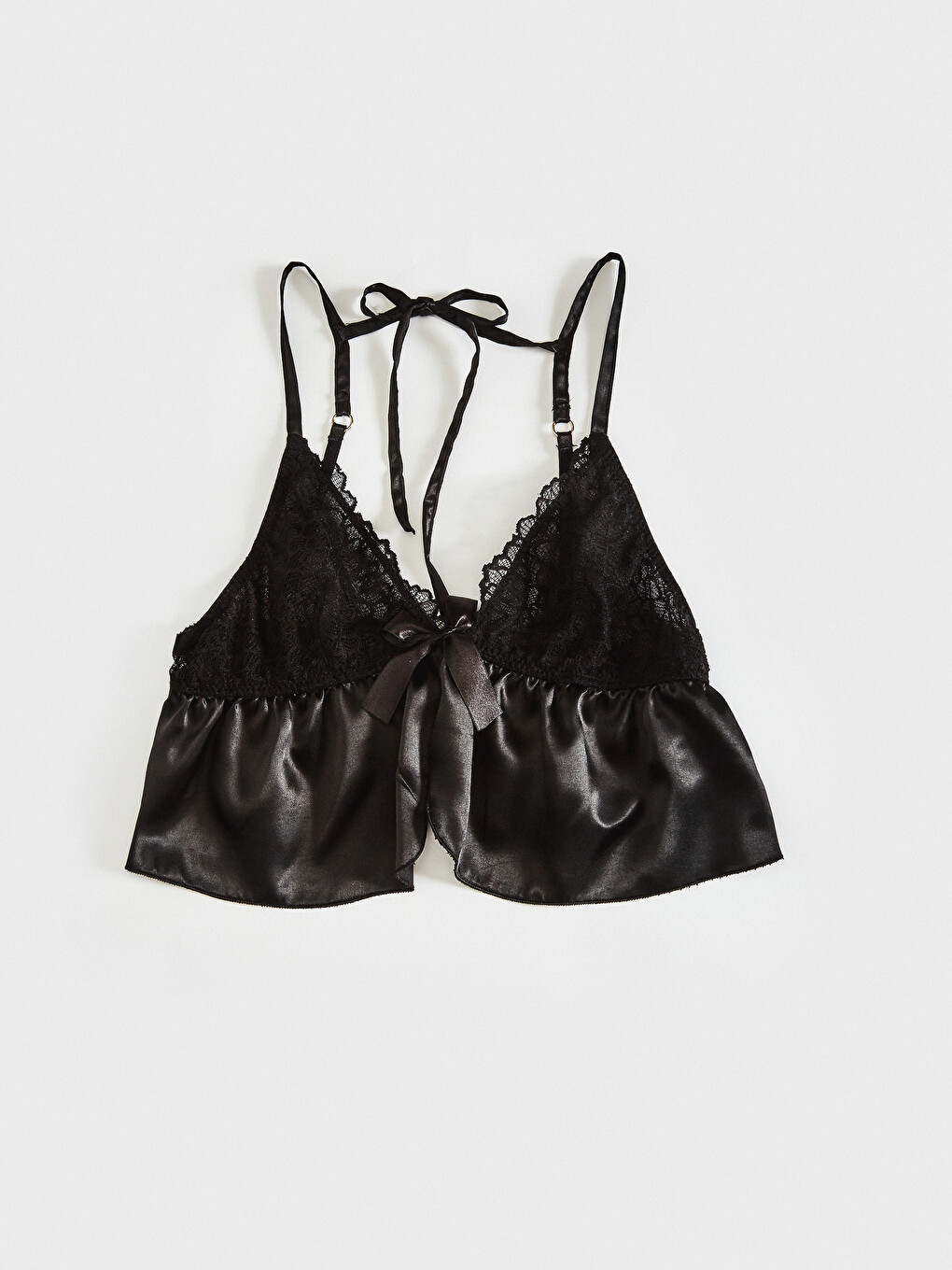 Brassière en Dentelle Détailée