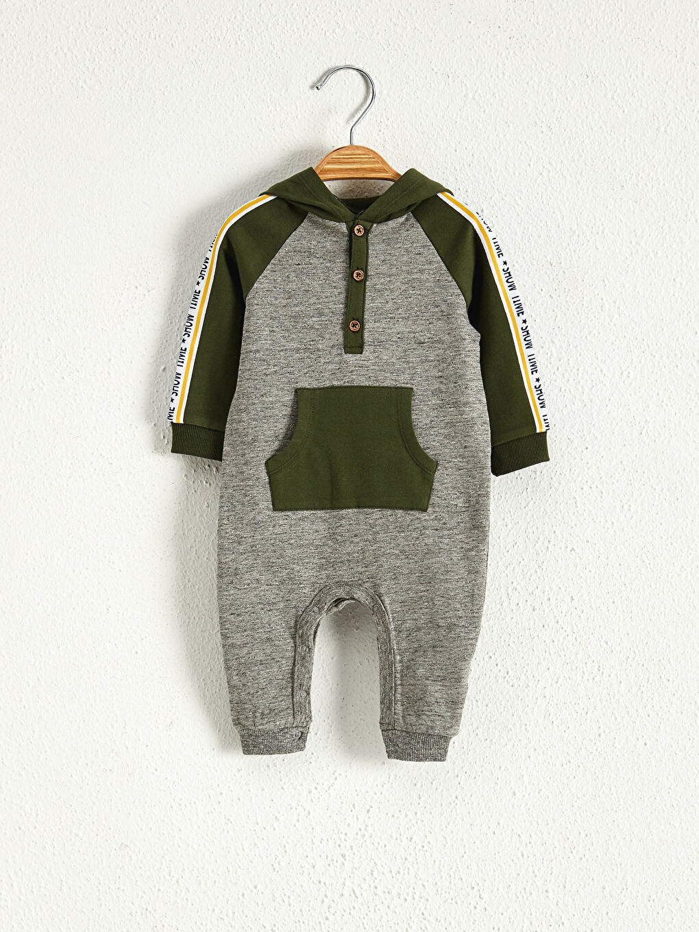 Baby Boy’s Printed Cotton Jumpsuit