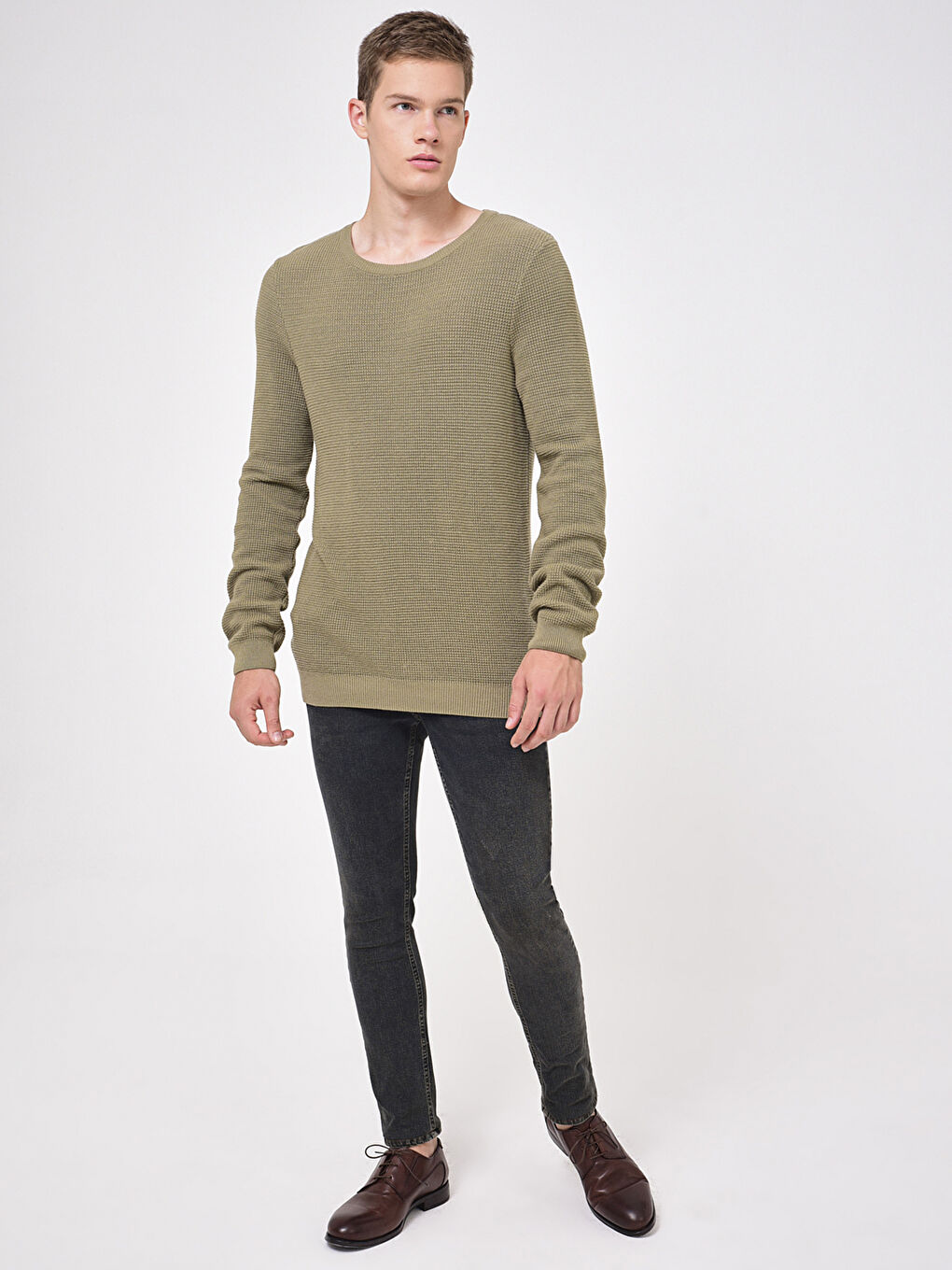 XSIDE Crew Neck Knitwear Sweater -0WI726Z8-E7P