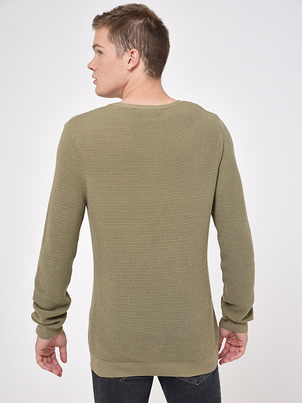 XSIDE Crew Neck Knitwear Sweater -0WI726Z8-E7P