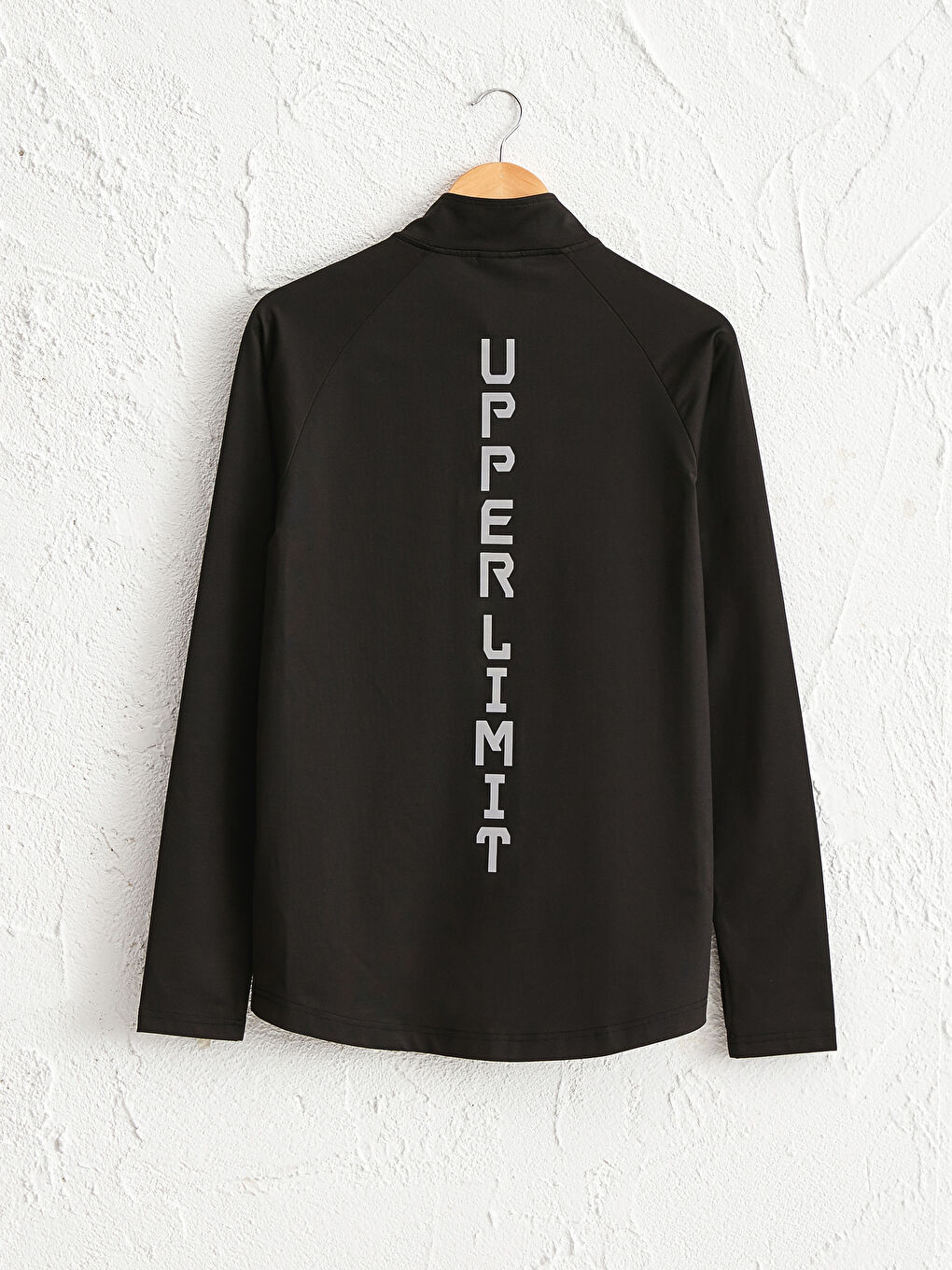 Neckband Long Sleeve Active Sport T-Shirt-1