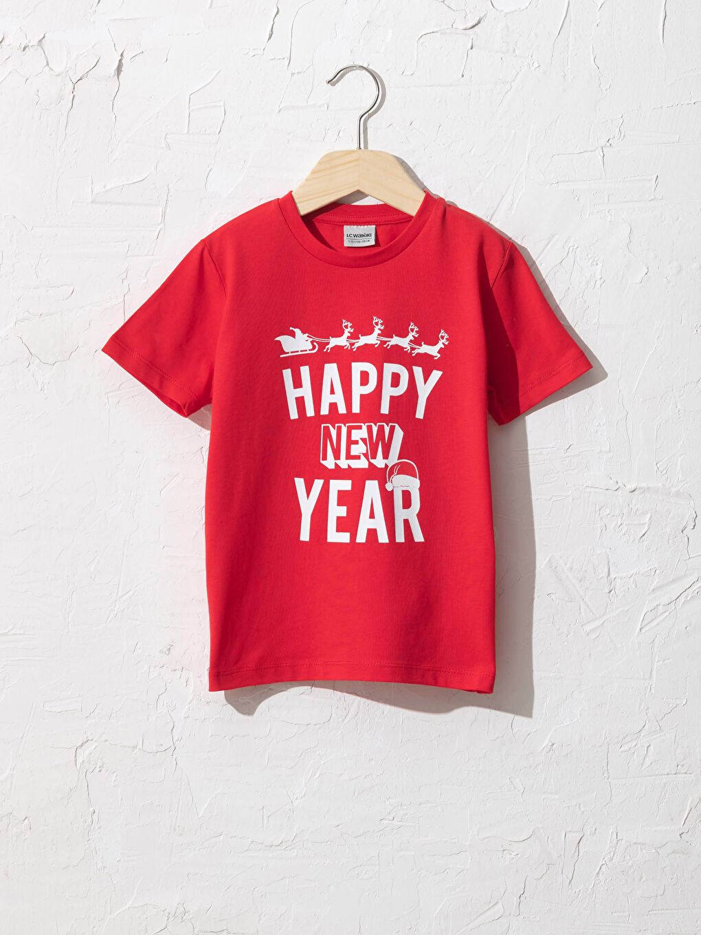 Boy's Slogan Printed Cotton T-Shirt